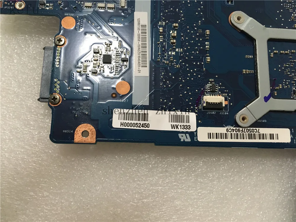 Материнская плата KEFU для toshiba satellite C850 C850D L850D материнская ноутбука H000052450 с ЦП EM1200