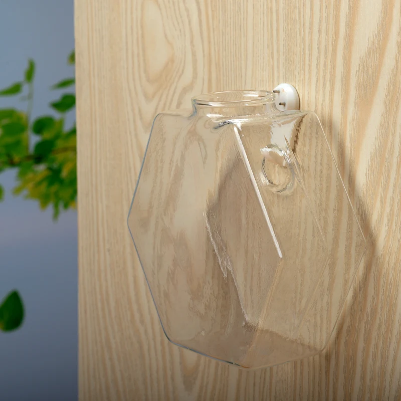 Hanging Glass Vase Flower Planter Pot Terrarium Container Home Garden Decor | Дом и сад