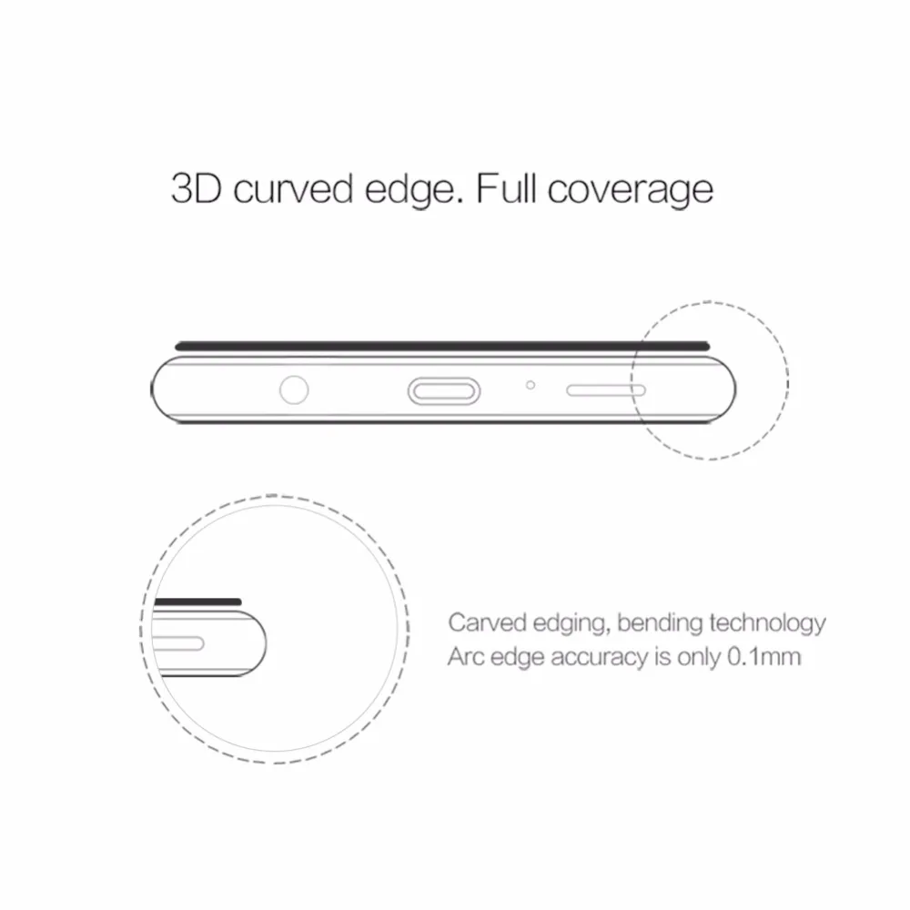 Защитное стекло Nillkin 3D CP + Max закаленное с полным покрытием для Samsung Galaxy S9 Plus |