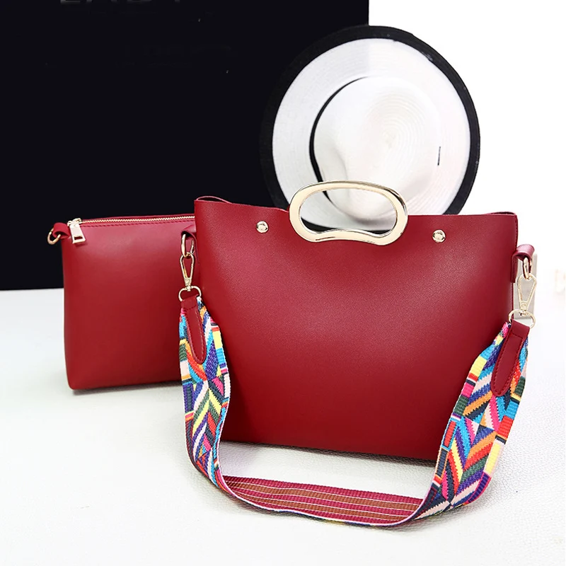 Европа и соединенные Штаты моды 2017 новый красный женская сумка | Багаж сумки