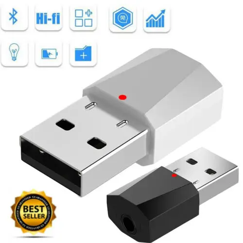 USB Bluetooth 4 2 беспроводной аудио музыка стерео адаптер Dongle приемник для TV