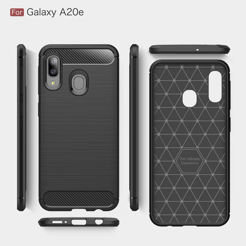 Для Samsung Galaxy A20 E / A20e Тонкий Прочный гибридный защитный противоударный Гибридный