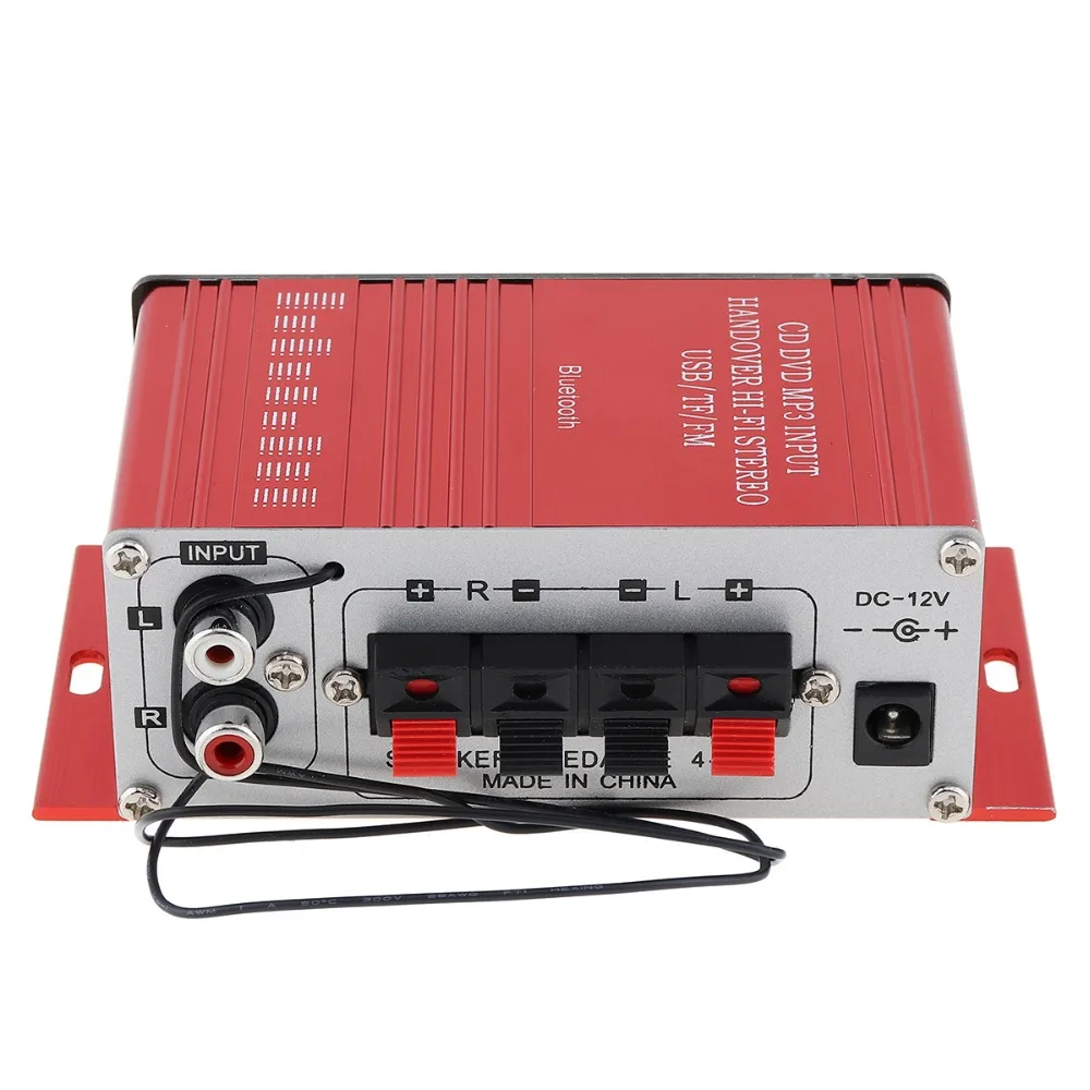 G8 2CH Bluetooth-совместимый автомобильный усилитель мощности аудио FM-радио плеер