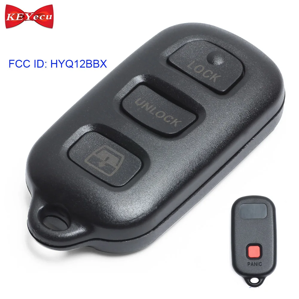 KEYECU для Toyota 4runner 1999 2009 Sequoia 2000 2008 сменный пульт дистанционного управления