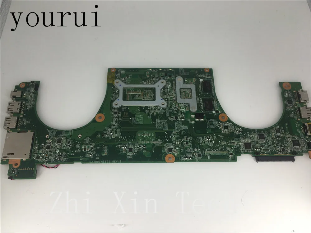 Yourui CN-002DY8 002DY8 02DY8 для Dell Vostro V5470 5470 Материнская плата ноутбука W/ i3-4010u Процессор