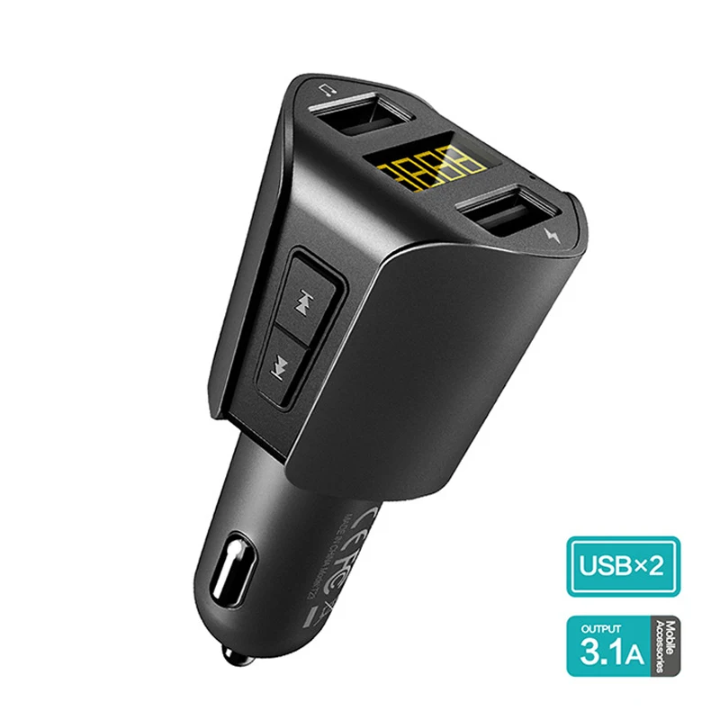 Bluetooth автомобильный комплект Hands Free беспроводной fm передатчик аудио MP3