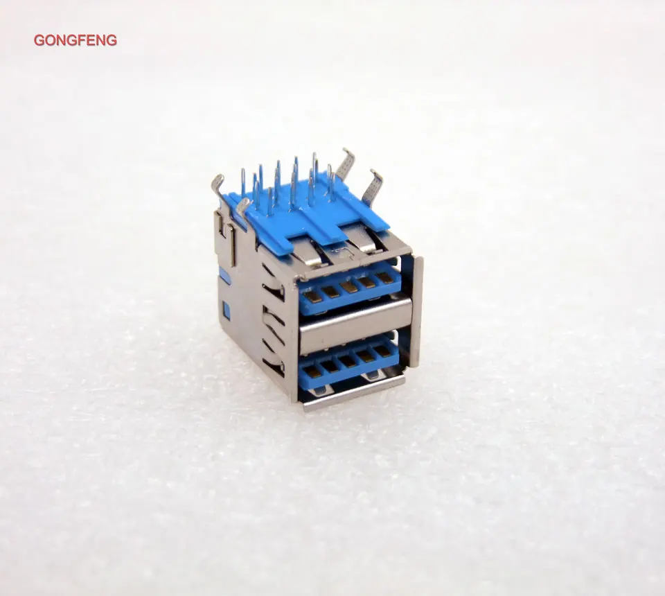 Специальная оптовая продажа новинка хит продаж разъем USB 3 0 типа A 90 двойной