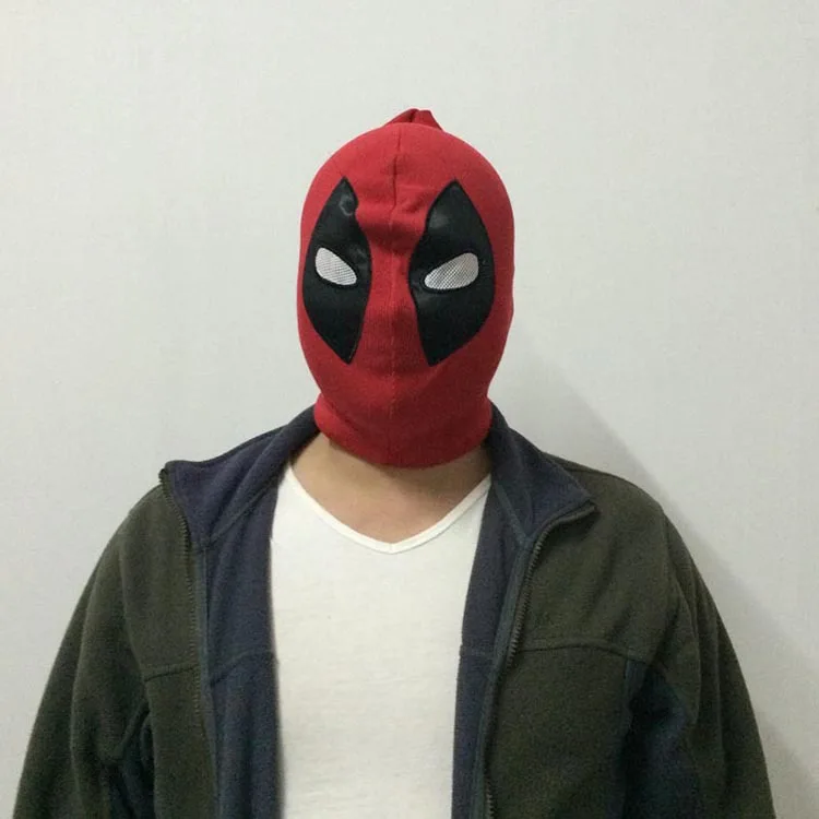 Новая классная маска супергероя Дэдпула Высококачественная вязаная