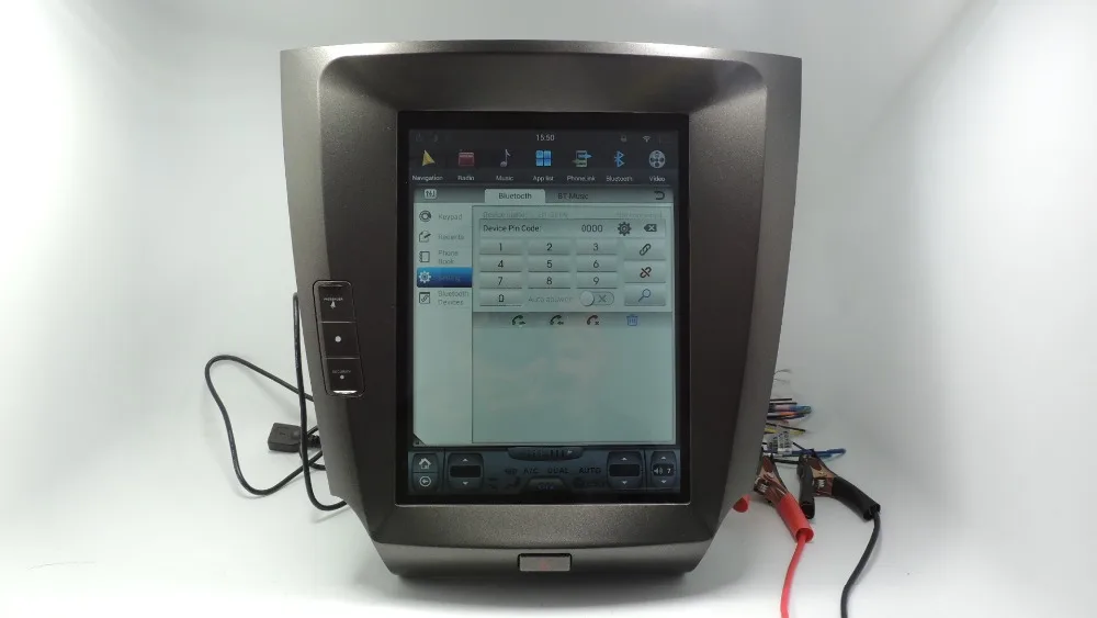 Автомобильный радиоприемник &quotYOKOTRON&quot 10 4 &quotTelsa Style Android для Lexus IS250 IS300 IS350 2005-2010 +