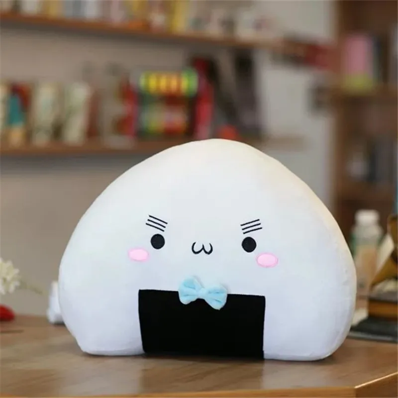 Японская анимация вокруг Onigiri Sushi плюшевая подушка для пельменей игрушка каваи