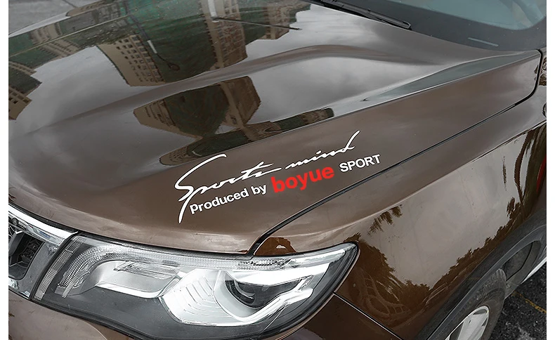 Lsrtw2017 Автомобильный капот наклейка на фару планки для Geely Boyue Atlas салонные молдинги аксессуары