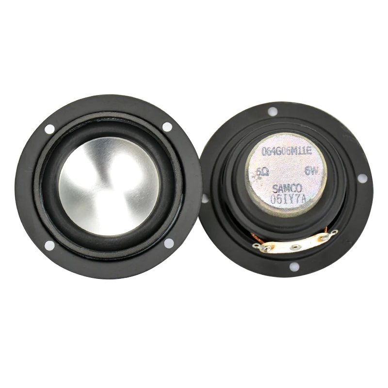 Динамик AIYIMA 2 шт. динамик с алюминиевым дном ПУ Неодимовый магнитный полный