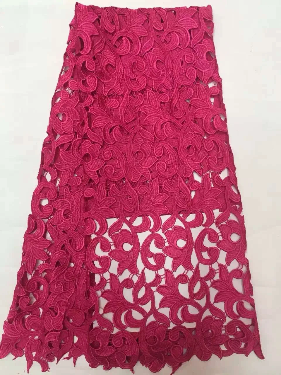 Бесплатная доставка 2016 африканская гипюровая кружевная ткань красочные новые