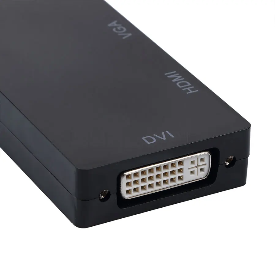 3 в 1 Thunderbolt мини Дисплей Порты и разъёмы мужчина к совместимому с HDMI VGA DVI
