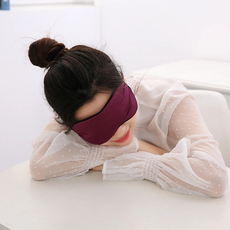 Маска для сна имитация тутового шелка спальный маска глаз тенты Крышка патчи