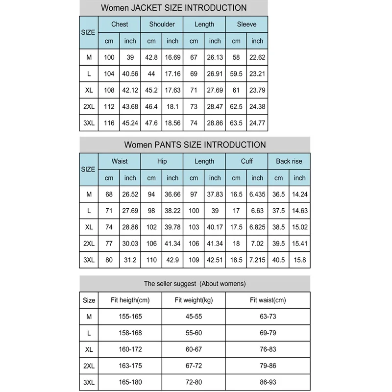 

THE ARCTIC LIGHT Women Outdoor Ski Jacket Suits Hiking Camping Sports Fleece Winter Windbreaker jacket Thermal Fleece Pants Sets