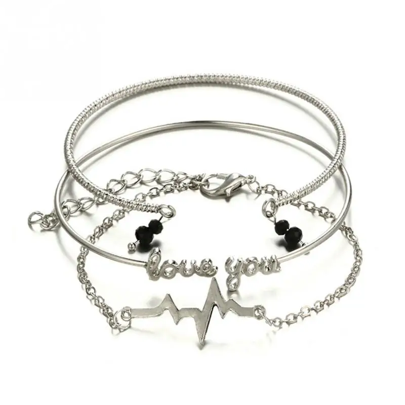 Женский Регулируемый браслет 11 типов Элегантные украшения из сплава 2018|Браслеты|