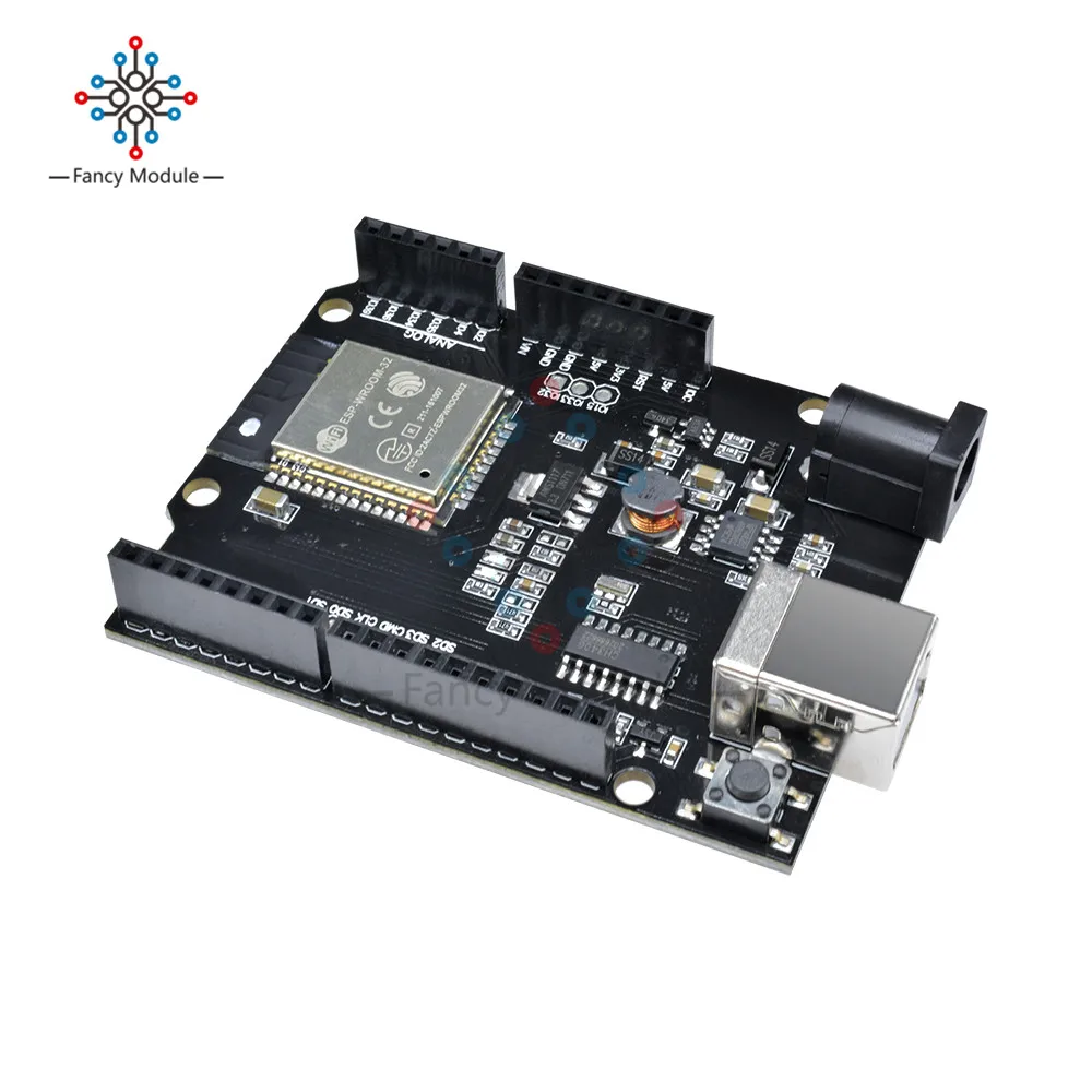 Макетная плата DC5 12 В для Arduino UNO R3 Wemos TTGO D1 R32 Mini ESP32 Wi Fi беспроводная Bluetooth CH340 с