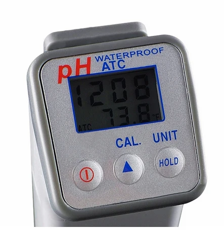 Professional Handheld Splashproof Digital pH Meter Temperature High Accuracy +/-0.05PH with Replaceable Electrode | Инструменты