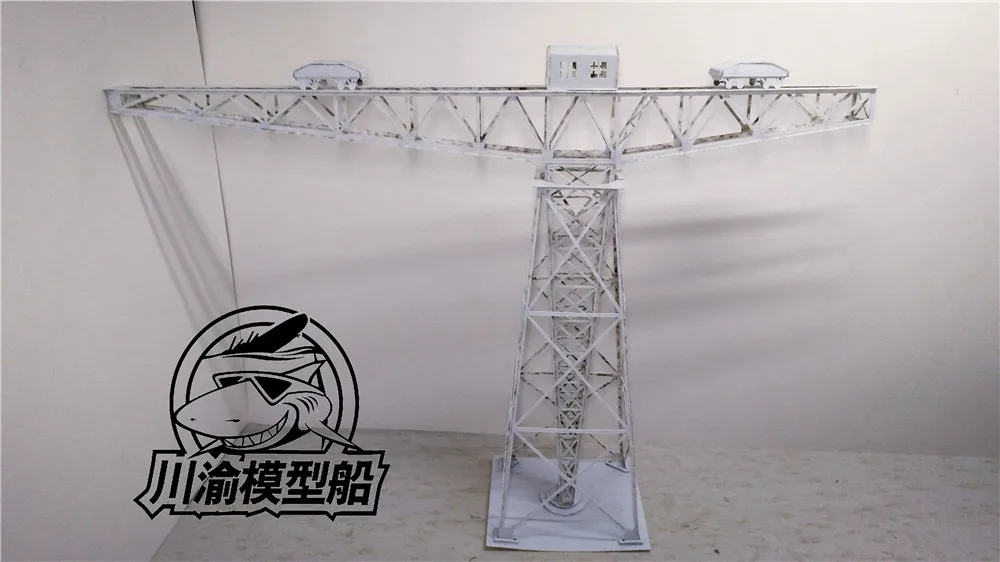 Масштаб 1/350 дюссельдовский кран модель ABS Порт порт Диора сцена Наборы для