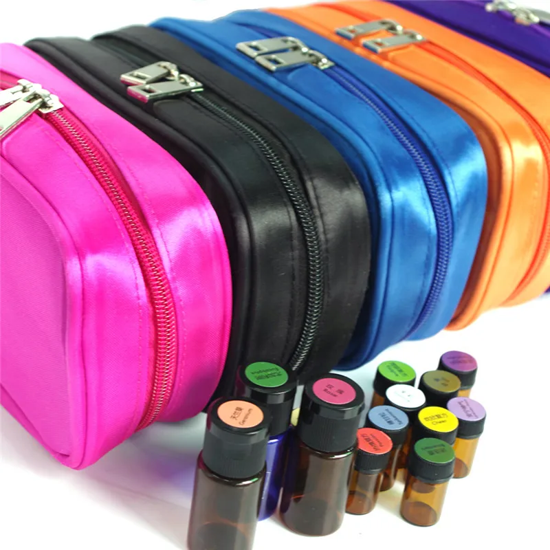 Сумка для хранения эфирных масел 10 бутылок переносной чехол путешествий 5 мл/10
