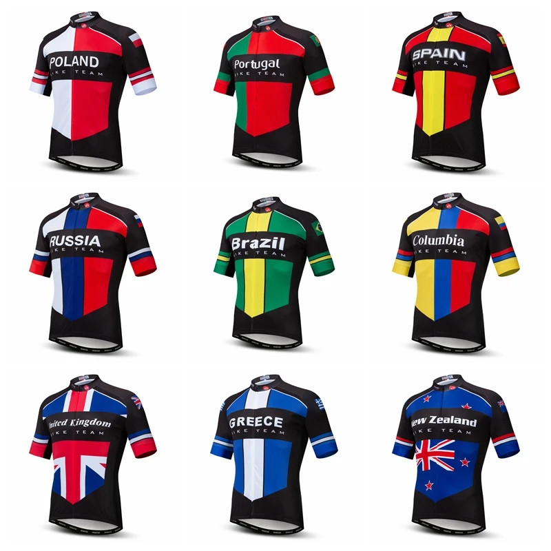 Джерси для велоспорта на открытом воздухе 2021 Мужская велосипедная топ США