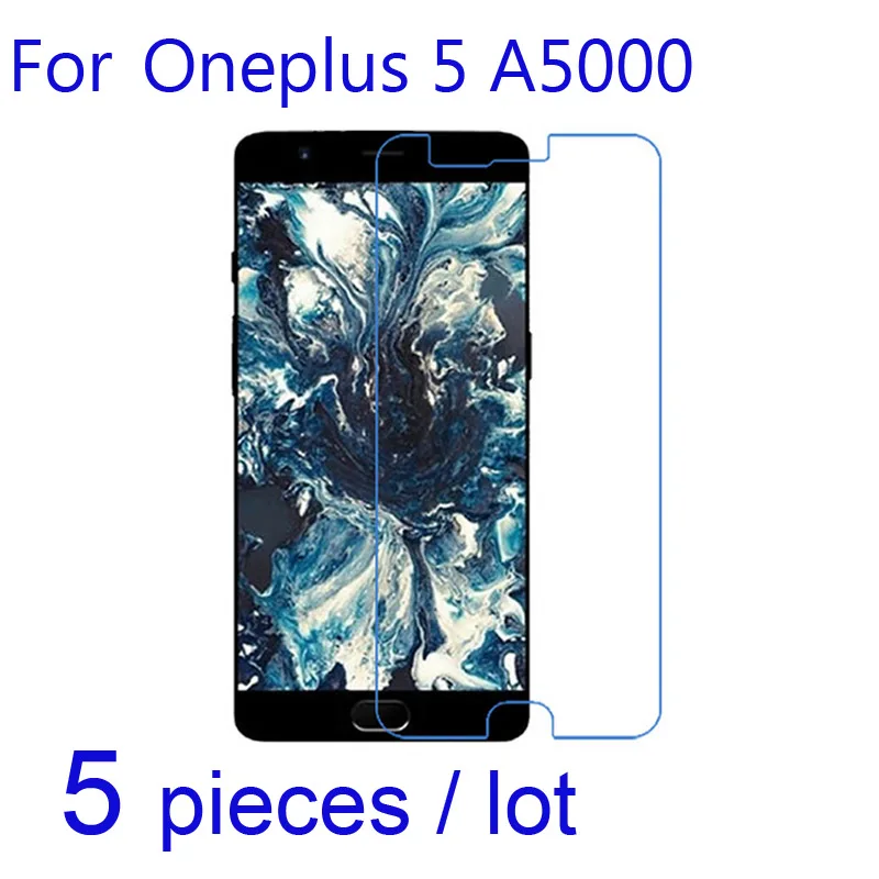 5 шт Защита экрана для One Plus 3 3T A3000 прозрачная/матовая/нано Взрывозащищенная