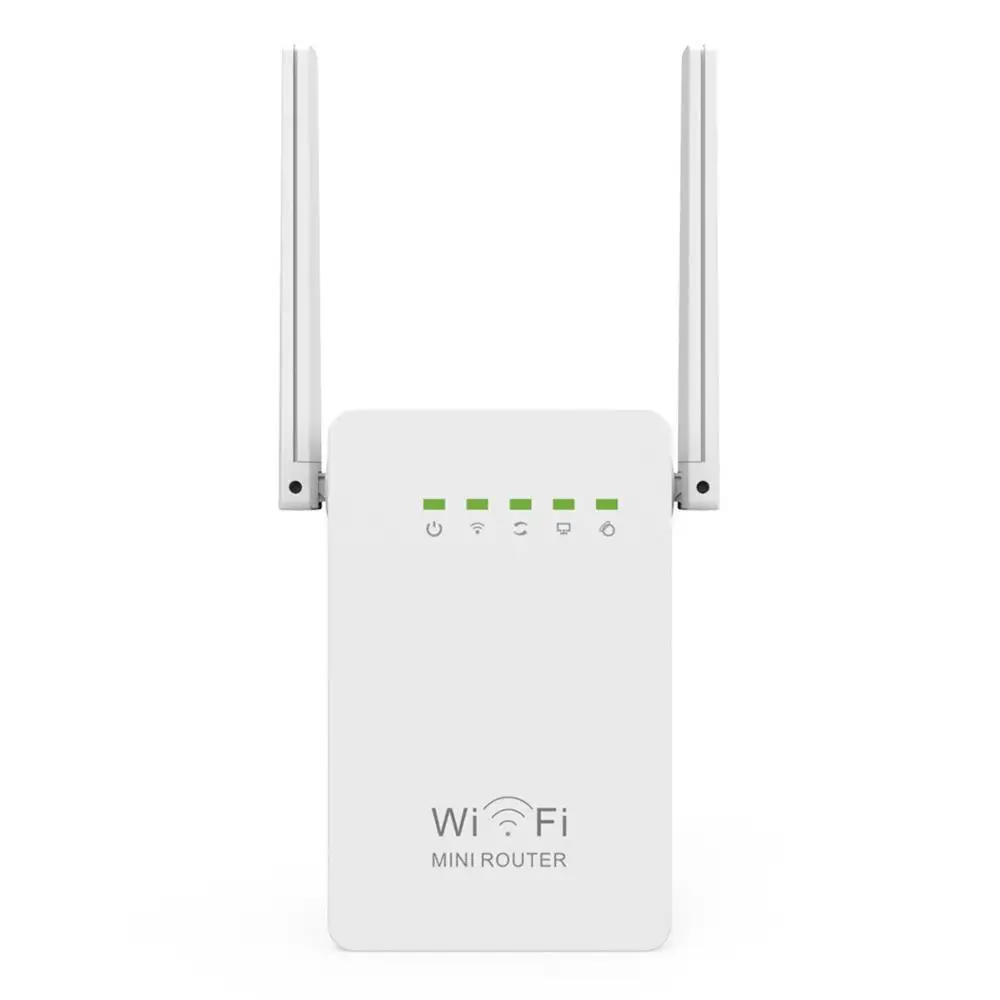 300 Мбит/с маршрутизатор сеть ретрансляции Wi-Fi усилитель широкого диапазона N300