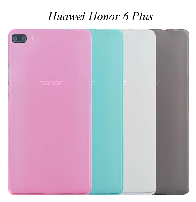 Половина Ясности TPU Soft Case for Huawei Honor 6 Plus + Бесплатная пленки протектора доставка! |