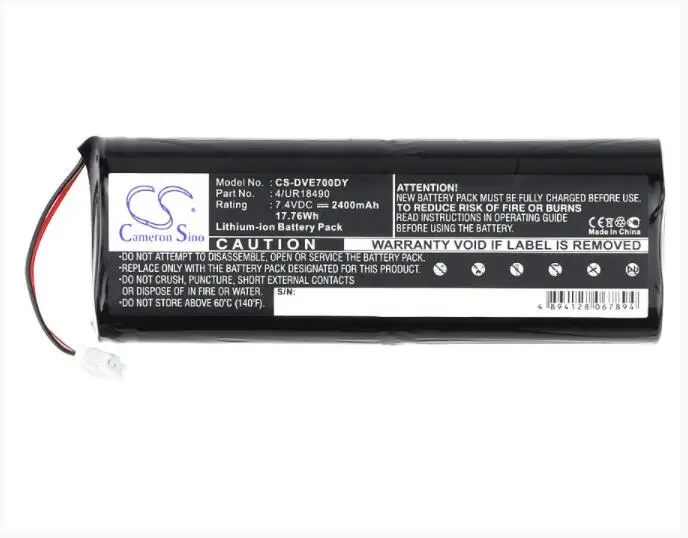 

Аккумулятор Cameron Sino 2400mAh для SONY D-VE7000S 4/UR18490