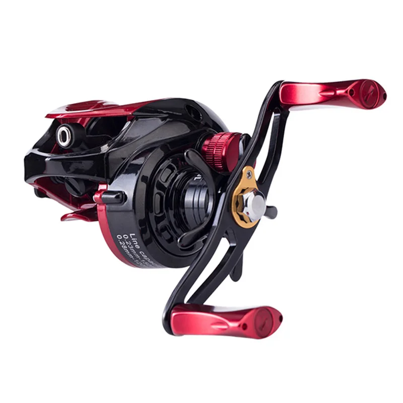 TSURINOYA XF-50 Baitcasting Fishing Reel + Deep Spare Spool 9+1 Lure Weight 1.5-15g BaitCasting Carretilha De Pesca | Спорт и