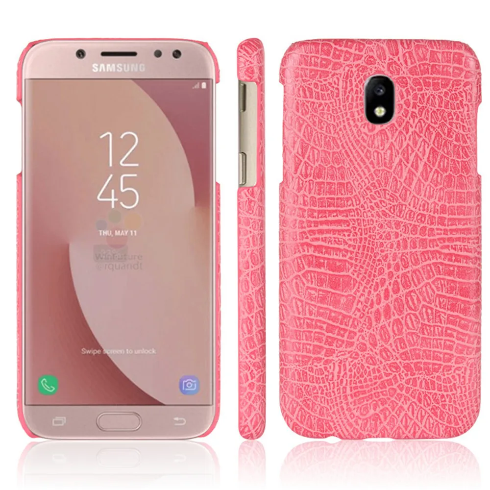 Новое поступление кожаный чехол с узором под крокодиловую кожу для Samsung Galaxy J5 2017