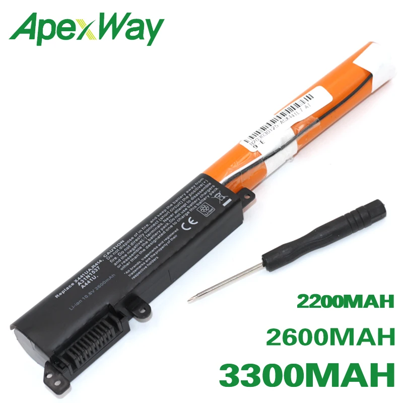 ApexWay A31N1537 0B110-00420300 laptop Battery for Asus VivoBook Max X441SA X441SC X441UA X441UV 3 cells | Компьютеры и офис
