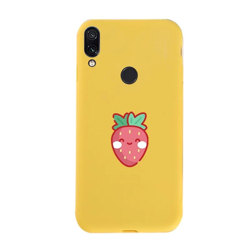 С жёлтым Силиконовым чехол для Xiaomi Redmi 3S Note 3 4 4X5 5A 6 7 Pro F1 4A 6A 2S S2 плюс GO 8T 8 8A чехол и милые носки с рисунками зверей из мультфильмов