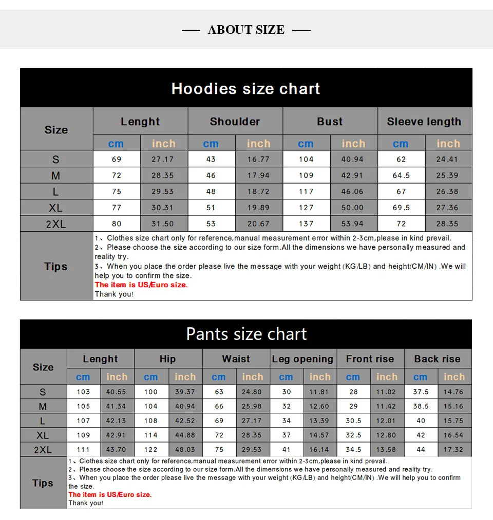 

Brand full zip hoody Mens Two Piece Sets Chandal Hombre Long Sleeves Men's Sweat Suits Dres Meski Track Suit Men Clothing