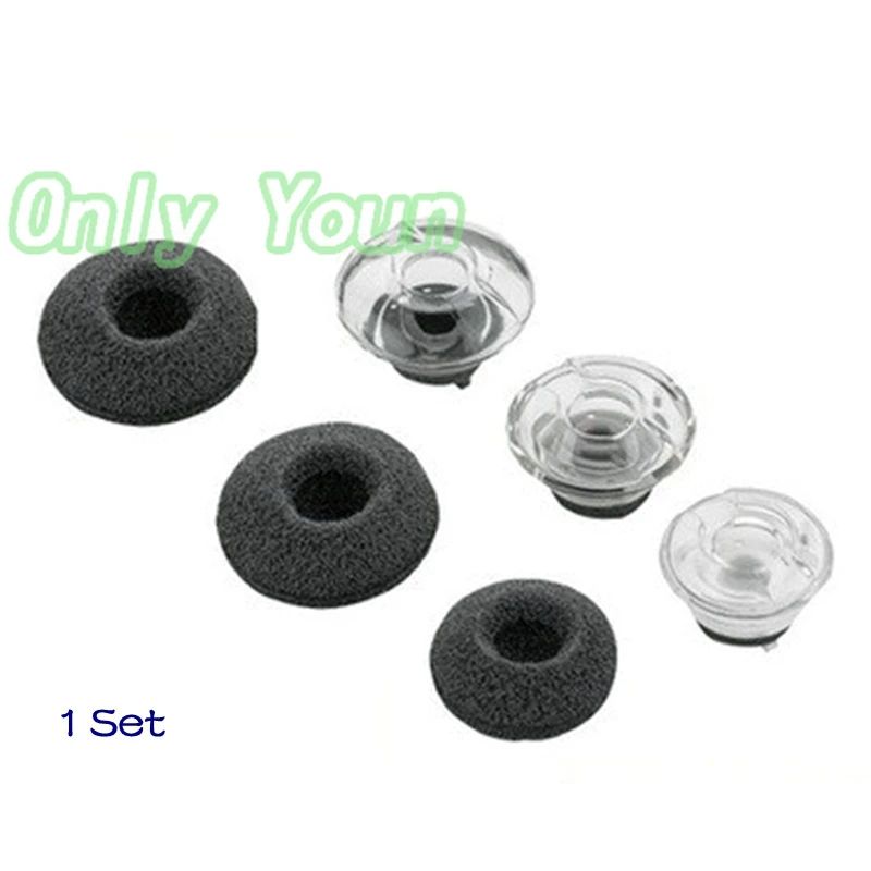 

Aipinchun 1Set S/M/L Size Headset Earbuds Eartips Ear Tips Buds Pads Replacement For PLantronic Voyager Legend/UC/PRO Headphones