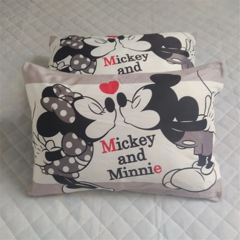 43x63 см disney Микки Подушка Чехол Обложка домашний текстиль одежда для малышей для девочек, пара, декоративная наволочка для подушки Чехол Гостиная
