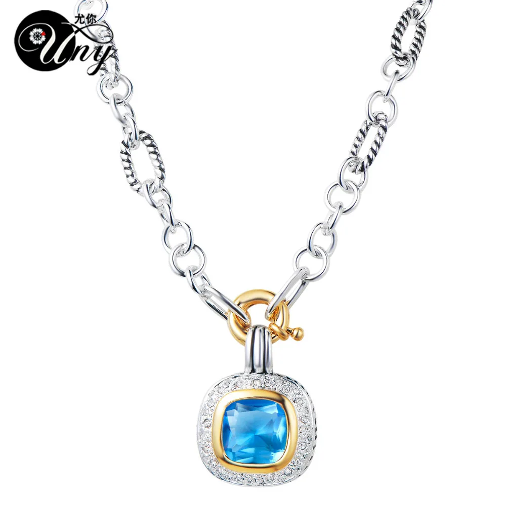 UNY ожерелье кулон винтажные кабель провод Ожерелья Подвески Античная модное с