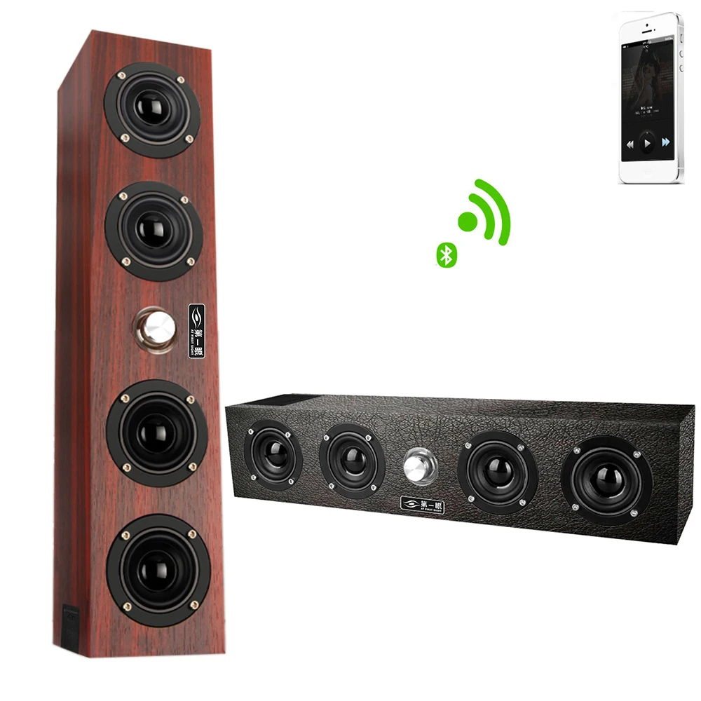 Bluetooth Динамик s компьютер 2 1 4 20 W звук бар USB MP3 музыкальный плеер Boom Box открытый caixa