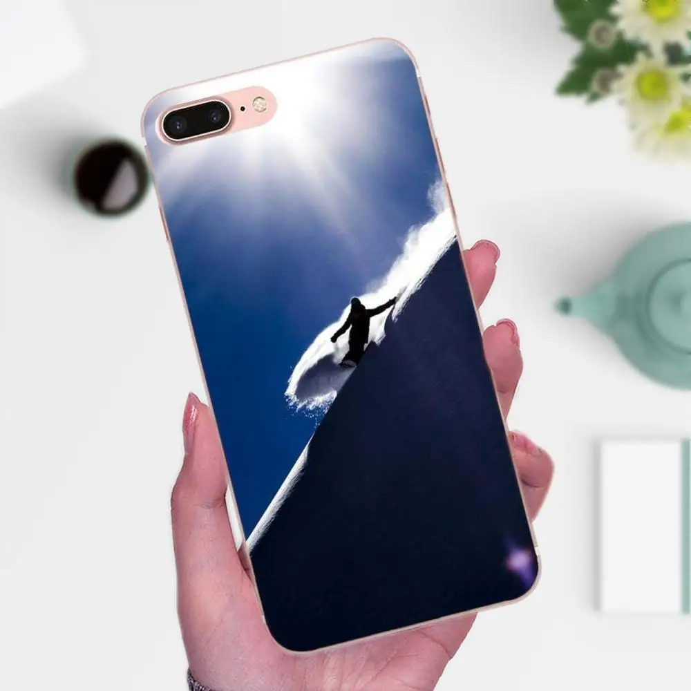 ТПУ индивидуальный дизайн снег или Die лыжный сноуборд для Galaxy Grand Alpha G850 Core2 Prime S2