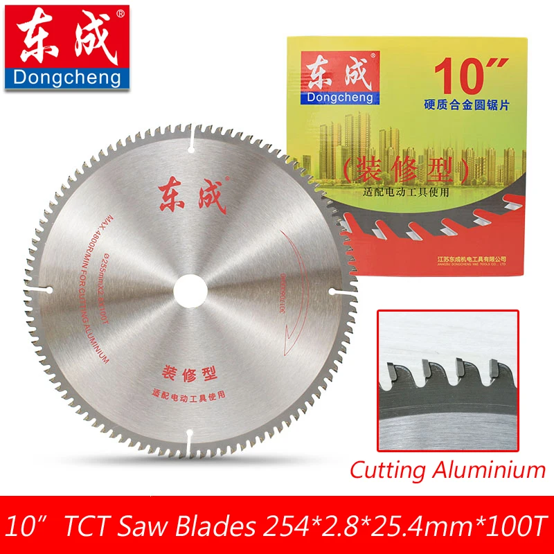 A + качество 10 "120 зубцов TCT циркулярная пила лезвия для резки алюминия 254*2 8*25 4 мм *