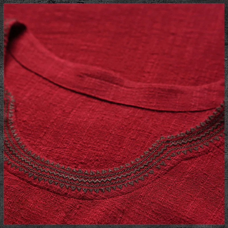 Женское этническое платье в стиле бохо свободное винтажное с вышивкой 2017 |