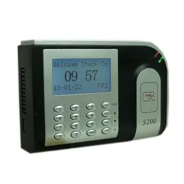 IC карта посещаемости времени TCP/IP 13 56 MHZ рекордер S200 времени|tcp ip|recorder ip |
