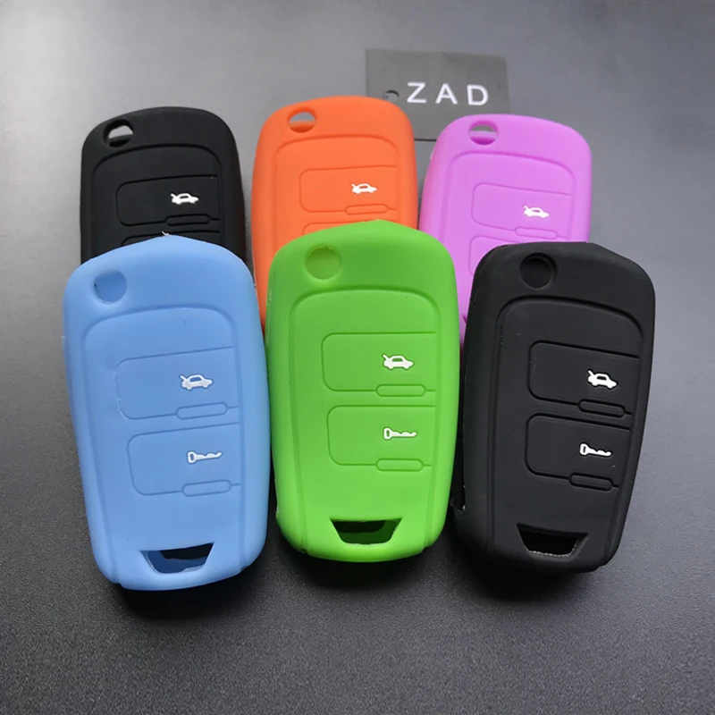 ZAD силиконовый резиновый чехол для автомобильного ключа Chevrolet Epica Tosca Holden Aveo 2