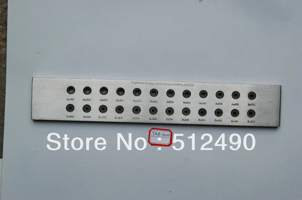 

jewelry draw plate, jewelry tools,24holes