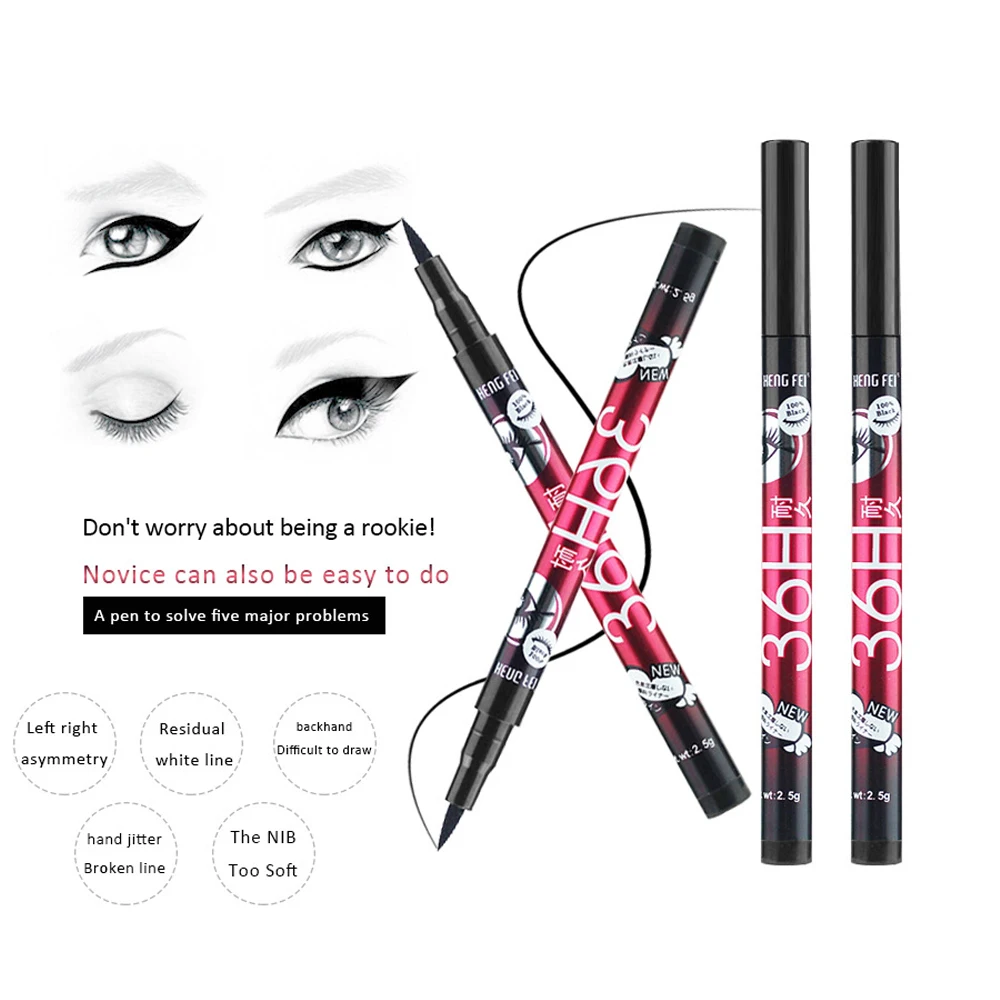 1 шт. модная женская жидкая подводка для глаз водостойкая Косметическая Мягкая