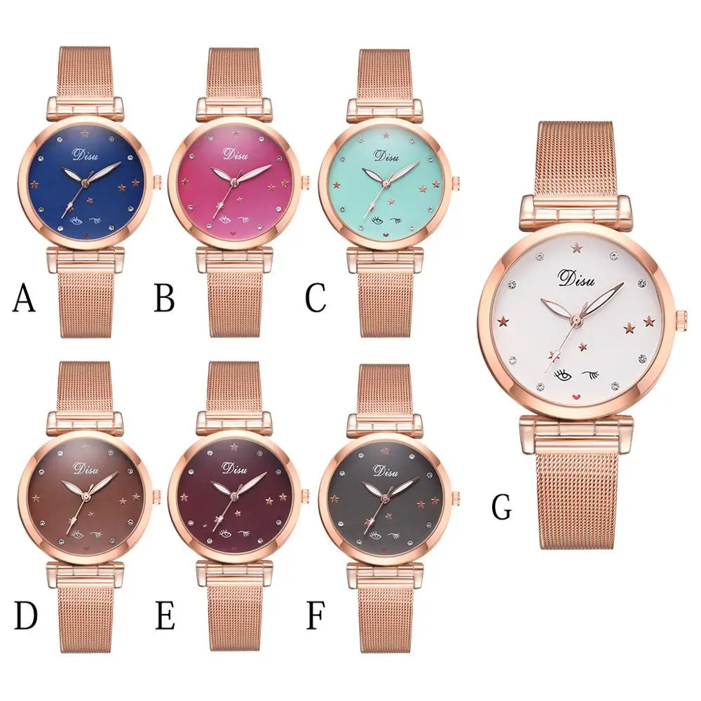 

Women Top Brand Luxury Gold Quartz Analog Wrist Bracelet Small Dial Delicate Luxury Business Watches Relogio Feminino Gift Q523