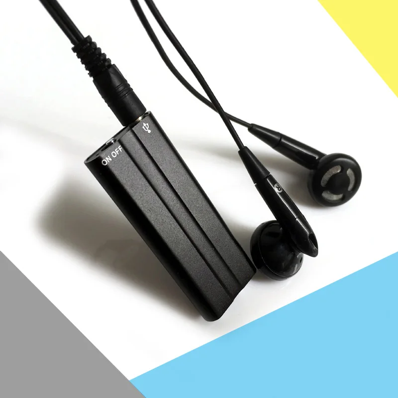 Мини 8 Гб клип USB Голосовая активация цифровой Аудио Диктофон Mp3 50 часов записи#5