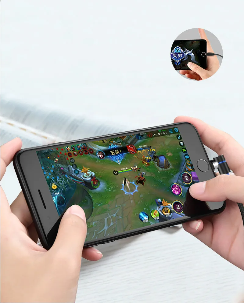 1 м 2 Быстро Магнитный кабель Micro Тип usb C Зарядное устройство для зарядки iPhone XS X XR 8 7