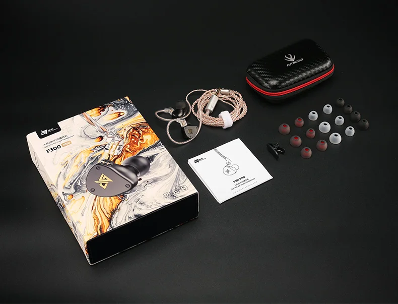 AUGLAMOUR F300 Pro Dynamic DD HiFi музыкальный монитор спортивные стерео MP3 наушники-вкладыши Наушники
